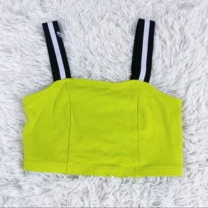 🦋3 for $20 Target Lime Green Sporty Crop Top